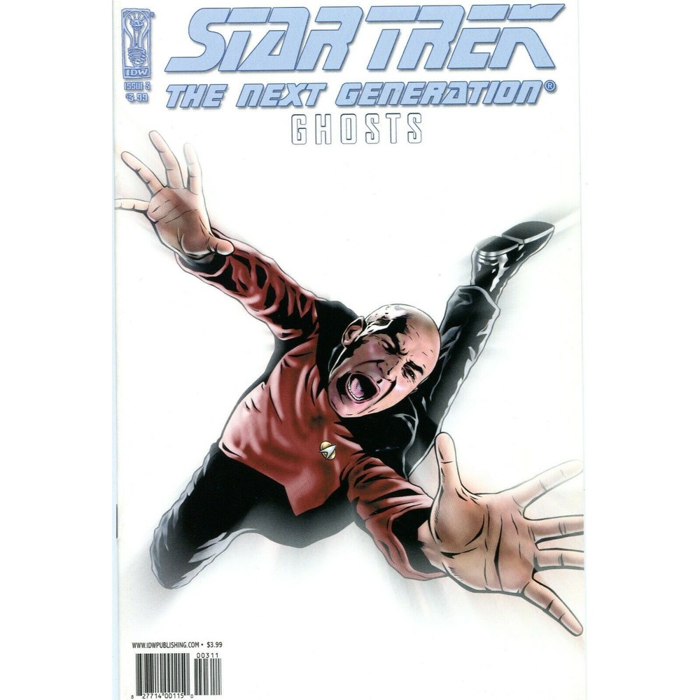 IDW Comics - Star Trek Next Generation Ghosts - Issue #3